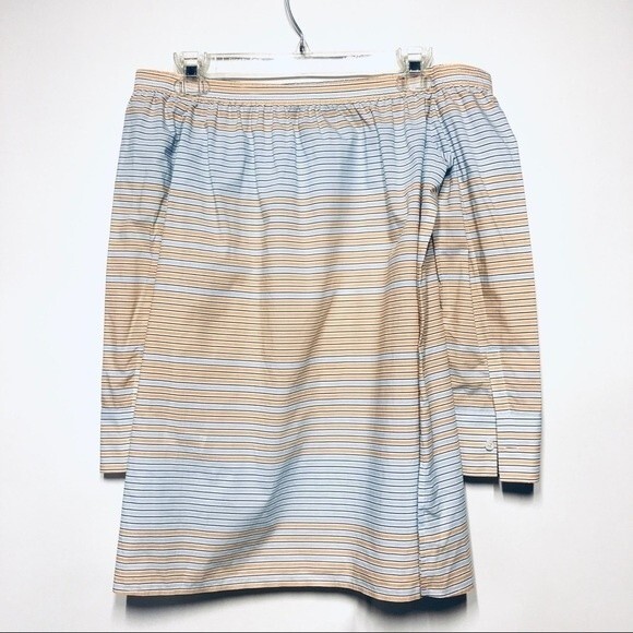 Lafayette 148 New York Amy Striped Blouse S NWOT - Picture 6 of 12